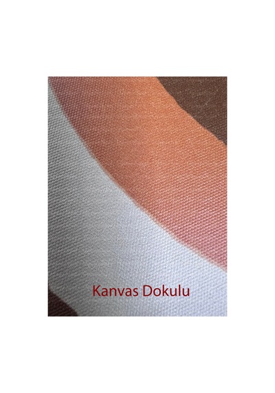Kendiliğinden Yapışkanlı Kalın Kanvas Dokulu Dekoratif Bohem Art Soyut Duvar Kağıdı Duvar Stickerı Renkli