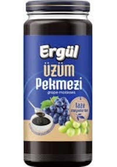 Ergül Üzüm Ve Harnup Keçiboynuzu Pekmezi 600 Gr Cam 2 Li Set