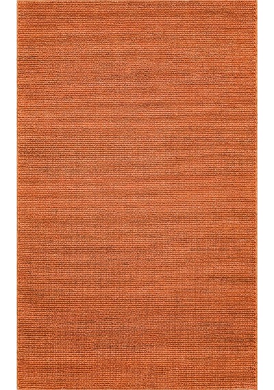 Eko Halı Fıne Chotı Fıne Rust El Dokuma Naturel Jüt Hasır Halı - 140X200