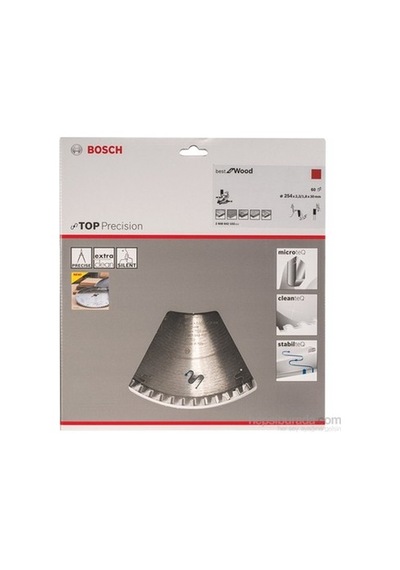 Hassas Kesim İçin Daire Testere Bıçağı, 254 X 30 X 2.3 Mm Ölçüleriyle Keskin