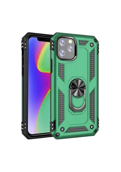 Apple Uyumlu iPhone 11 Pro Max Yüzüklü Standli Vega Kilif Ekran Koruyucu 510330937