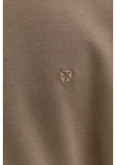 Jack & Jones Jprblaethan Ss Logo Tee Sn Kahverengi