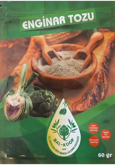 Enginar Yaprağı Tozu 60 G