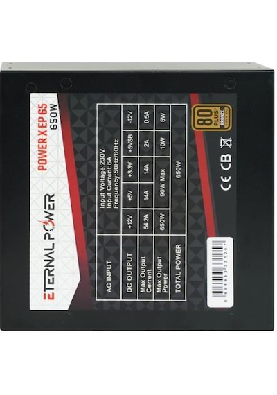 Eternal Power Meshforce X 650w Power Supply Mesh 2 Black Edition