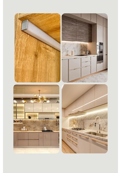 Köşe Difüzörlü, Köşe Bar Led 24v 4000k 100cm