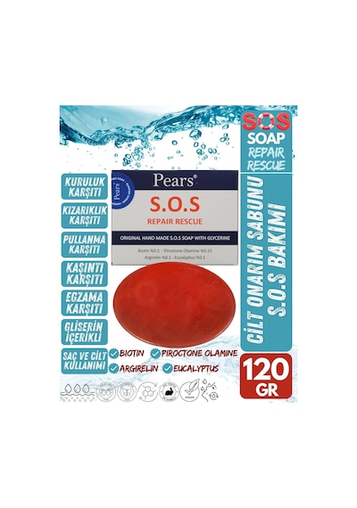 Pears Gliserinli S.o.s Onarım Sabunu, 120 Gram