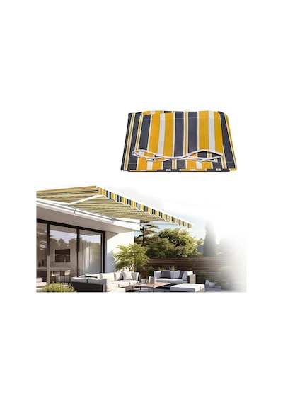 Bu Veranda Tente Kumaşının Değiştirilmesi 2,5 X 1,5 M %100 Polyester Gölgelik Örtüsü, Güneşlik, Uv Koruma Diğer Bu Veranda Tente Kumaşının Değiştirilmesi 2,5 X 1,5 M %100 Polyester Gölgelik Örtüsü, Güneşlik, Uv Koruma Diğer