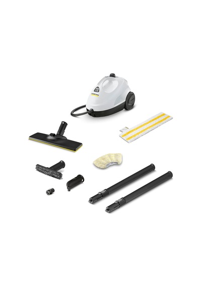 Karcher, Sc 2 Easyfix Buharlı Temizlik Makinesi, 3.5 Bar, 75 Metrekare Temizleme Alanı, 1.512-600.0, 3.2 Bar, Beyaz