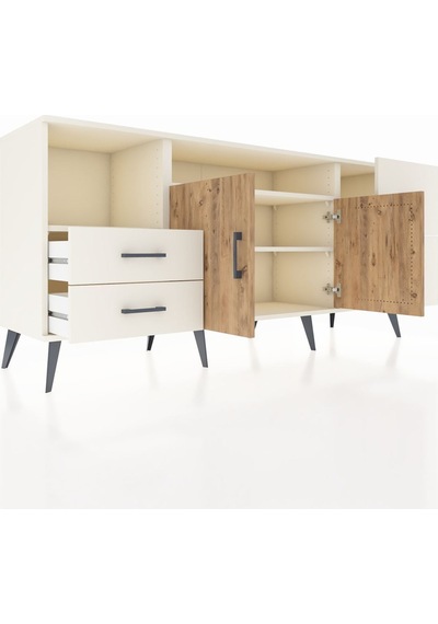 Hyperion Konsol 3 Raflı 4 Çekmeceli 2 Kapaklı 176x44x83 Aytaşı-çam/aytaşı Çam/aytaşı Hyperion Konsol 3 Raflı 4 Çekmeceli 2 Kapaklı 176x44x83 Aytaşı-çam/aytaşı Çam/aytaşı