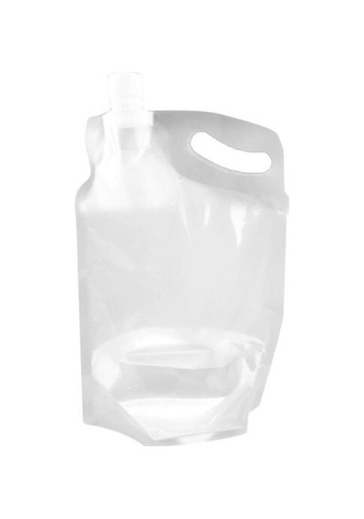 Plastik Kapaklı Su Torbası 1 Litre Çok Renkli