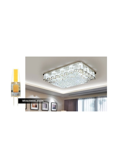 12 V G4 5 W Sarı Beyaz Işık Led Ampül 5 Adet