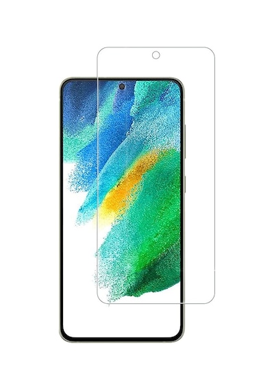 Microcase Samsung Uyumlu Galaxy S21 Fe Tempered Glass Cam Koruyucu