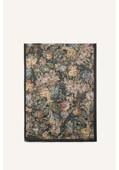 Defacto Fresh Scarfs X Defacto Night Bloom Viskon Şal I1741ax26smbk27 Siyah-bk27