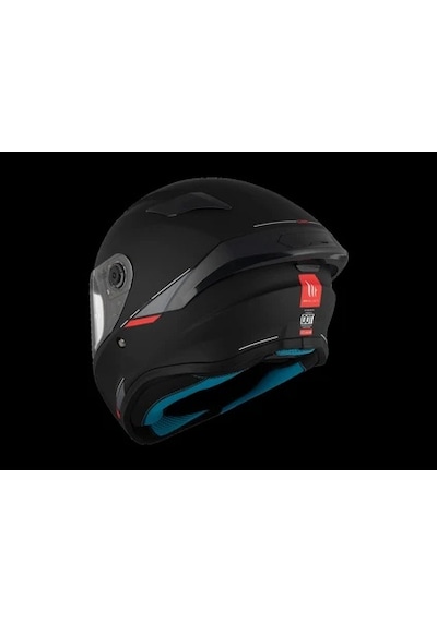 Mt Helmets Targo S Solid Kapalı Kask Mat Siyah L-