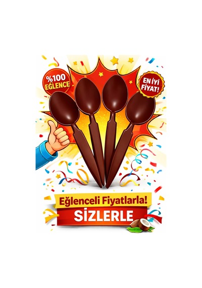 Oyun Kaşığı Kahverengi