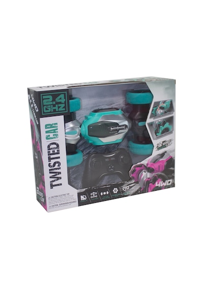 1:16 U/k Twisted Akrobat Araba 2.4ghz Işıklı Sesli Şarjlı 4x4