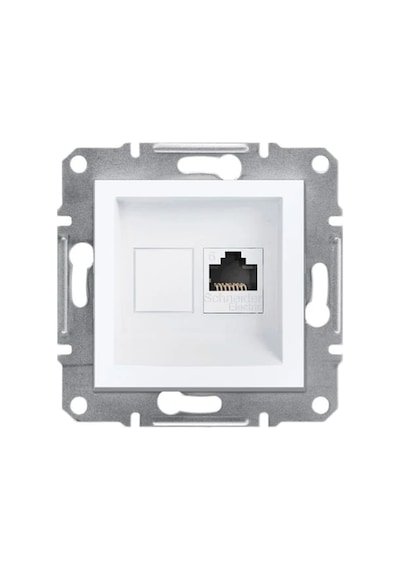 Schneider Eph4770121 Asfora Beyaz 1 Rj45cat6 UTP Çerçevesiz