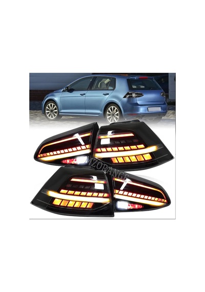 Vw Golf 7 2013-2016 Mk7 Füme Ledli Arka Stop