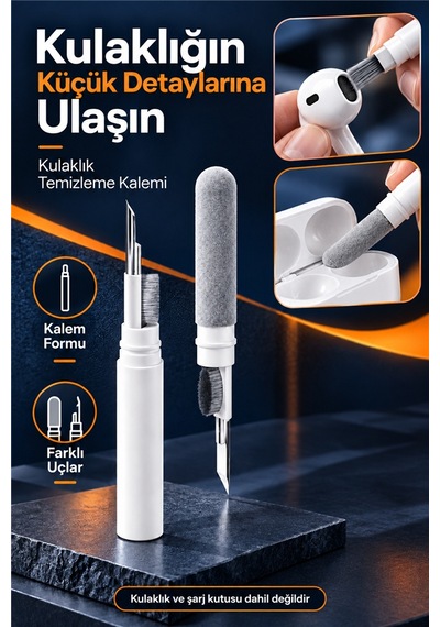 Mucit Home Kulaklık Temizleme Kalemi Telefon Şarj Kutusu Bilgisayar Telefon Temizleme Kiti