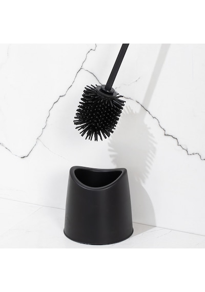 Porsima Sb-776 Silikon Wc Tuvalet Banyo Fırçası Klozet Fırçası Si