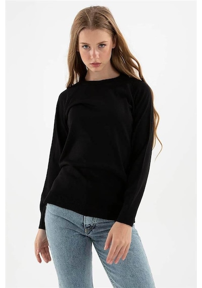 Fashıon Frıends Kadın Bisiklet Yaka Tunik 24k0242k1 001