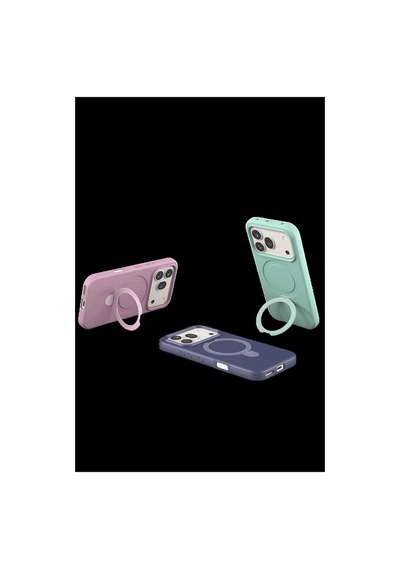 Huawei Honor 600 Regal Magsafe Standlı Kapak - Açık Pembe İtdark57785