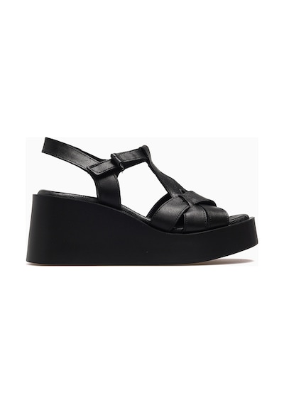Mamma Mia Mammamia Kadın Dolgu Topuk Ortopedik Sandalet 26y D26ys-2830 Siyah