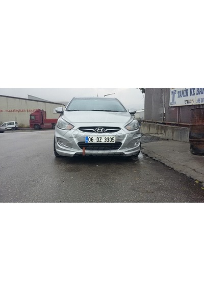 Hyundai Accent Blue Body Kit -fibersan Tuning