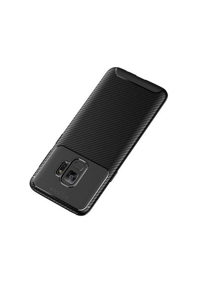Samsung Uyumlu Galaxy S9 Kılıf Karbon Silikon Case