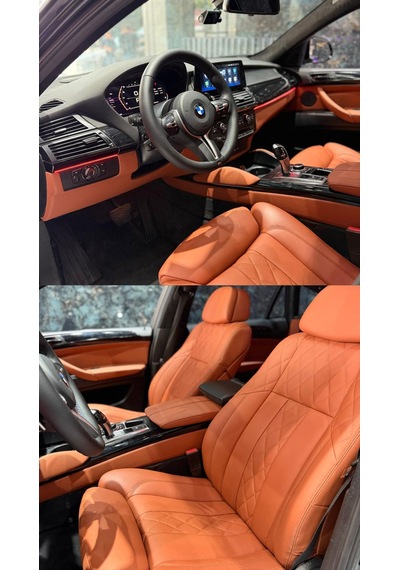 Bmw X6 2007-2014 Uyumlu 2025 G06 X6m Yükseltme Body Kit Seti-hazır Stok
