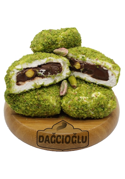 Dağcıoğlu Antep Fıstıklı Çikolatalı Bohça Lokum 250 G