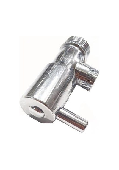 Zhltools Çubuk Kollu Aç Kapa Taharet Musluğu Gümüş