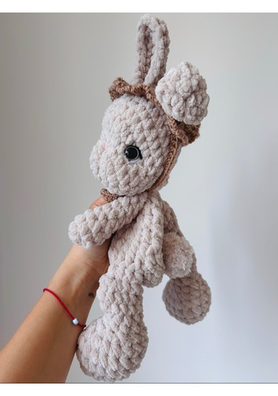 Barnaby The Bunny Uyku Arkadaşı Gri - Kahverengi