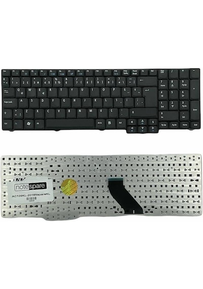 Acer İle Uyumlu Emachines E528, E728, Eme528, Eme728 Notebook Klavye Siyah Tr
