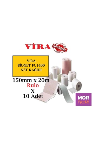 Bionet Fc 1400 Nst Kagıdı 150 Mm X 20 M Rulo X 10 Adet