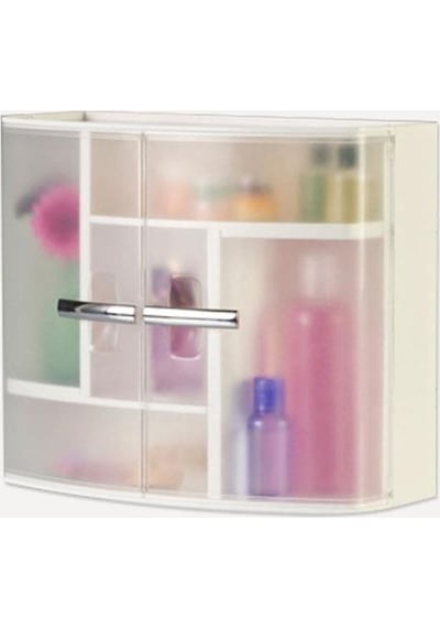 Primanova 084 Banyo ve Ecza Dolabı Naturel Kapaklı