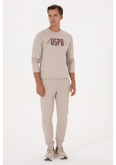 U.s. Polo Assn. Erkek Taş Eşofman Altı 50313759-vr049 Tas