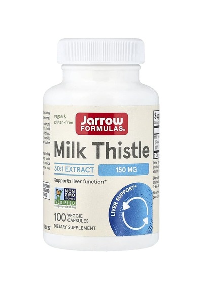 Jarrow Formulas, Milk Thistle, 150 Mg, 100 Veggie Capsules