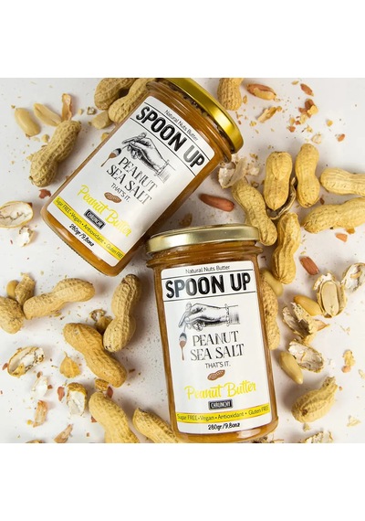 Spoon Up Deniz Tuzlu Fıstık Ezme Parçacıklı 284g