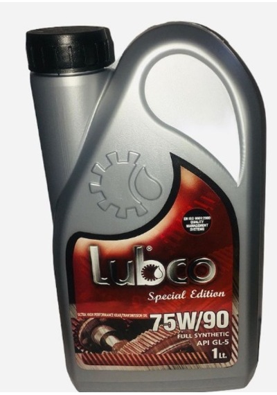 Lubco 75W-90 Şanzıman Mekanik Dişli Yağı 1 L
