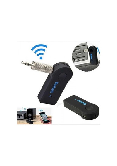 Aux Girişli Bluetoothlu Araç Kiti - Bluetooth Aux Dönüştürücü