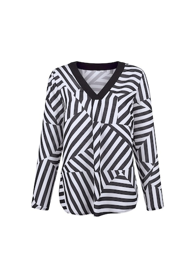 Bulalgiy Kadın Çizgili Çizgili Bluz - Bga395785