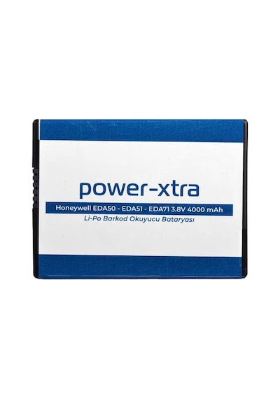 Power-xtra - Honeywell Eda50 /eda 51 / Eda70 / Eda71 3.7v 4000mah El Terminali Bataryası