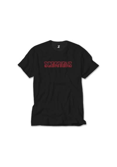 Scorpions Tex Red Siyah Tişört