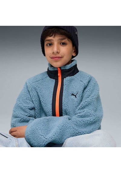 Puma Hybrıd Sherpa Genç Ceket 688405 34 Mavi