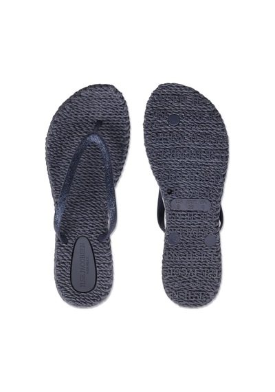 Ombre Blue Cheerful01 - Lacivet Simli Parmak Arası Terlik-14174 Lacivert