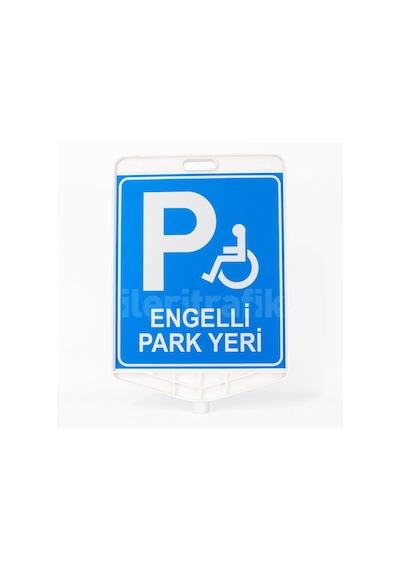 Engelli Park Yeri Uyarı Levhalı Delinatör Seti N11.86