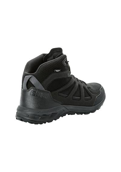 Jack Wolfskin Woodland 2 Texapore Mid M Erkek Outdoor Ayakkabı 4051261-6000 6000 Siyah