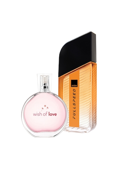 Avon Full Speed Erkek Parfüm ve Wish Of Love Kadın Parfüm Paketi