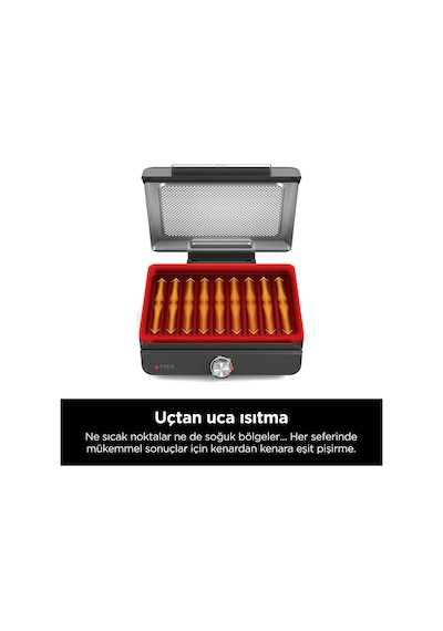 Ninja Sizzle Indoor Grill 1450 W Izgara Makinesi